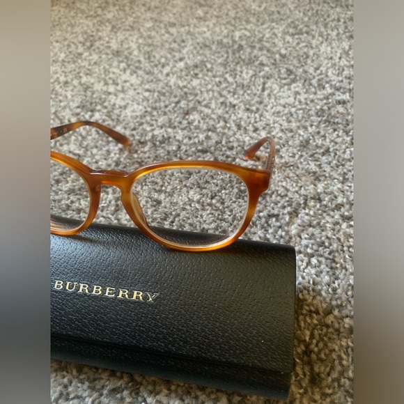 Burberry Tortoise Eyeglasses w/Case - Picture 2 of 7